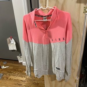 PINK quarter zip